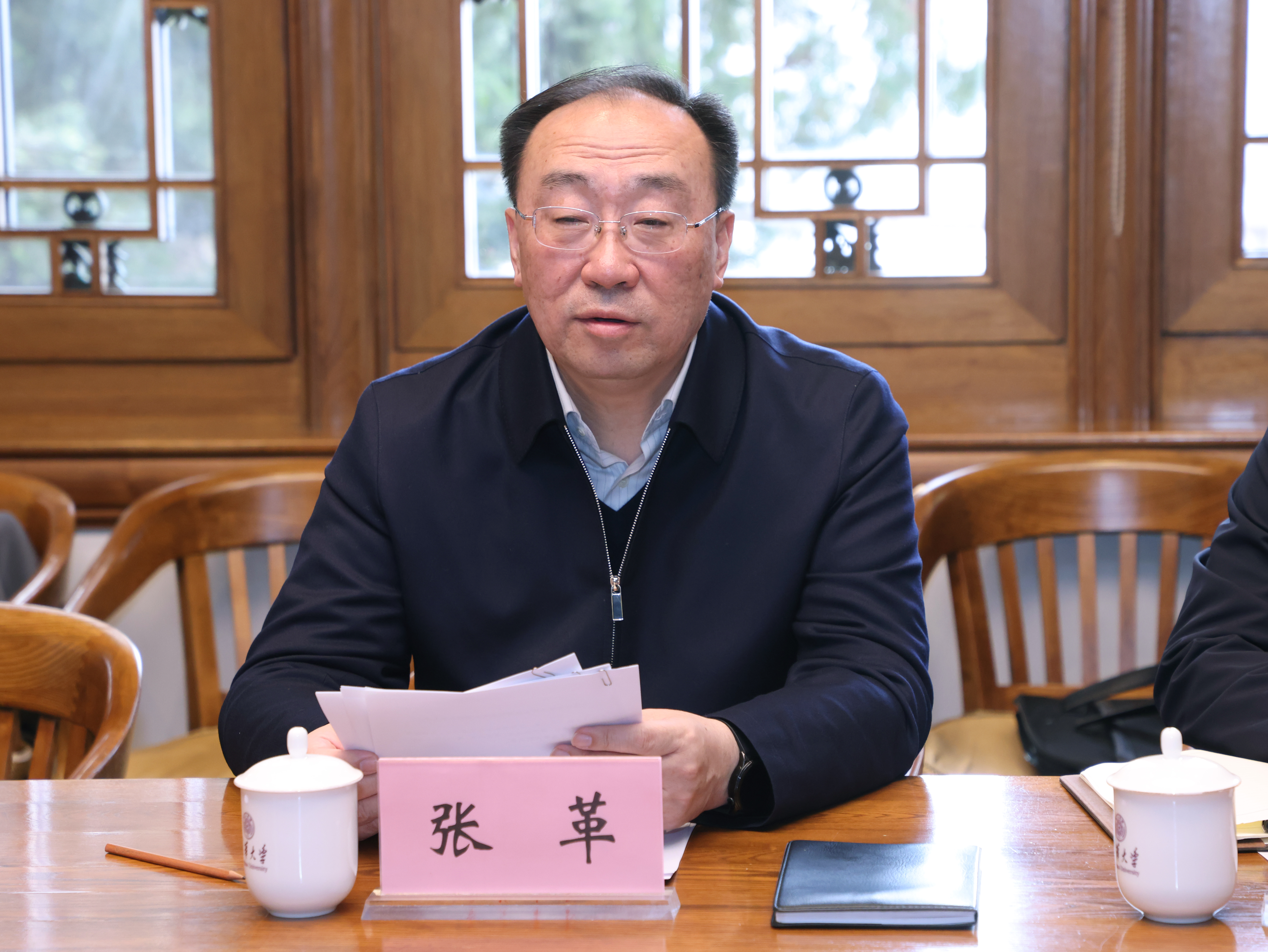 20240302-海淀区与新葡萄官网AMG共建人工智能产业高地签约仪式-孙波-张革讲话.JPG