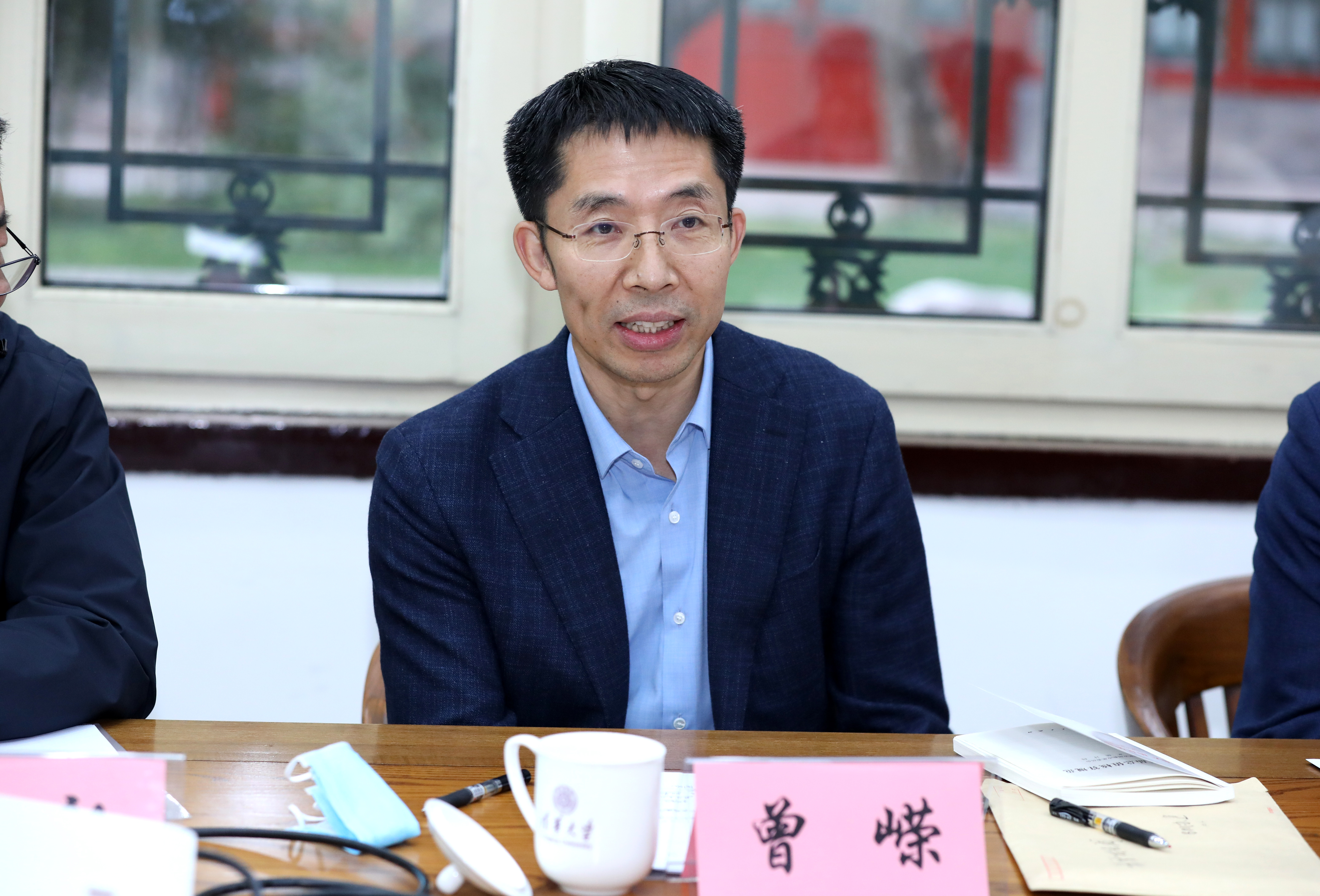 20221005-国家发展改革委基础司马强副司长一行到新葡萄官网AMG调研生态产品价值实现机制研究与实践工作-嘉艺-曾嵘讲话1.jpg