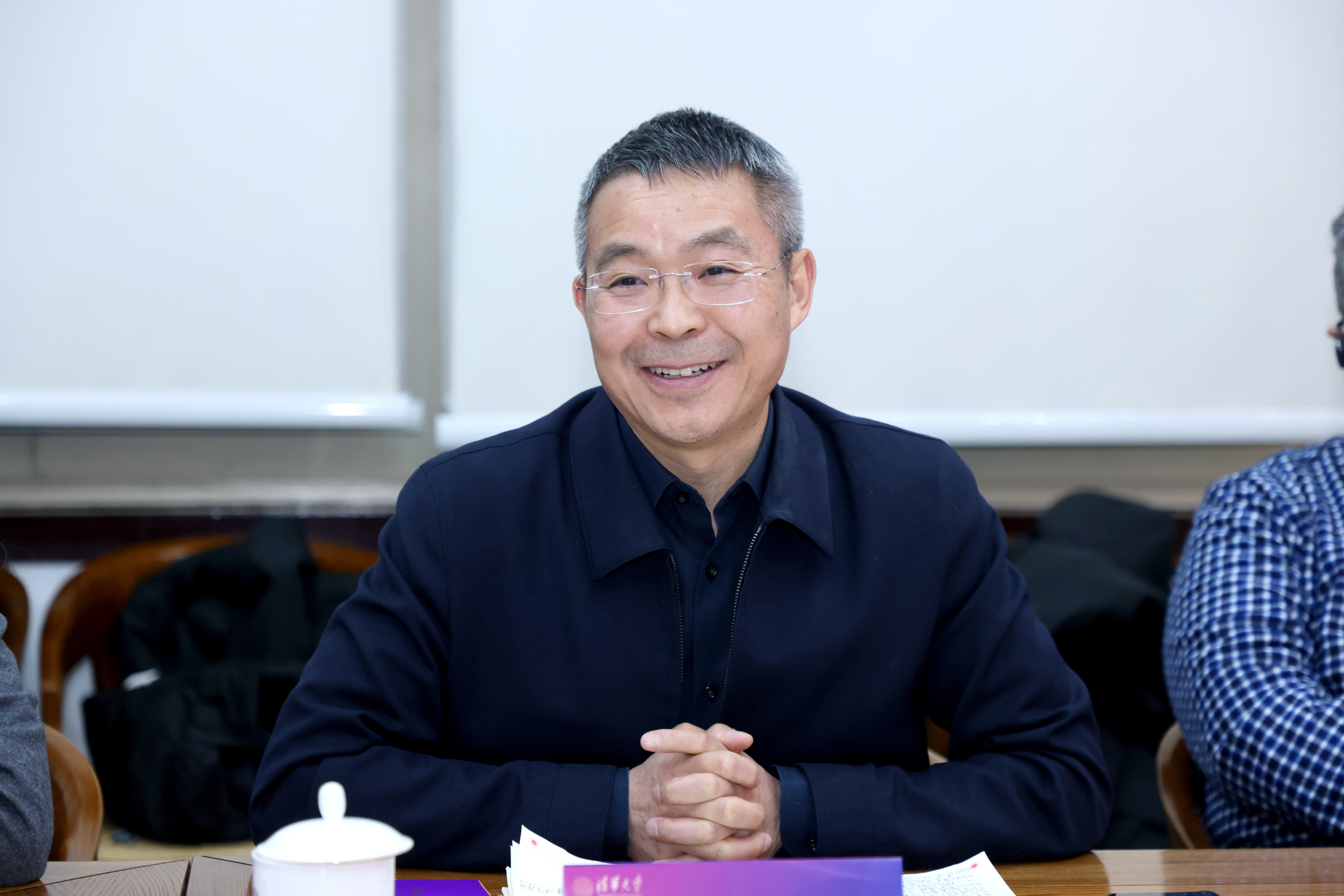 20250110-新葡萄官网AMG颠覆性创新人才培养项目座谈会举行-摄影师杨艳彬-王茤祥发言.jpg