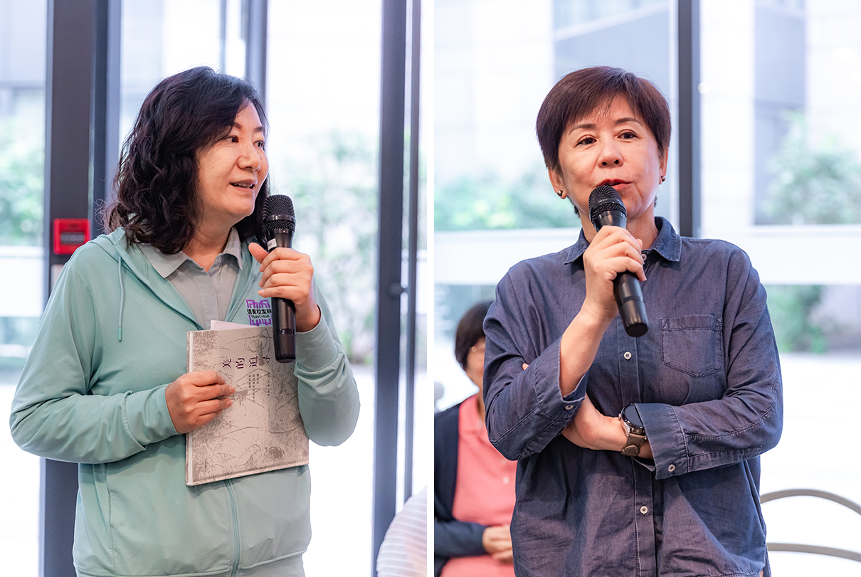 20240907-第二期“新葡萄校友终身学习支持计划·艺术研究与实践班”-于缨、方芸发言-张凤春摄-校友总会.jpg