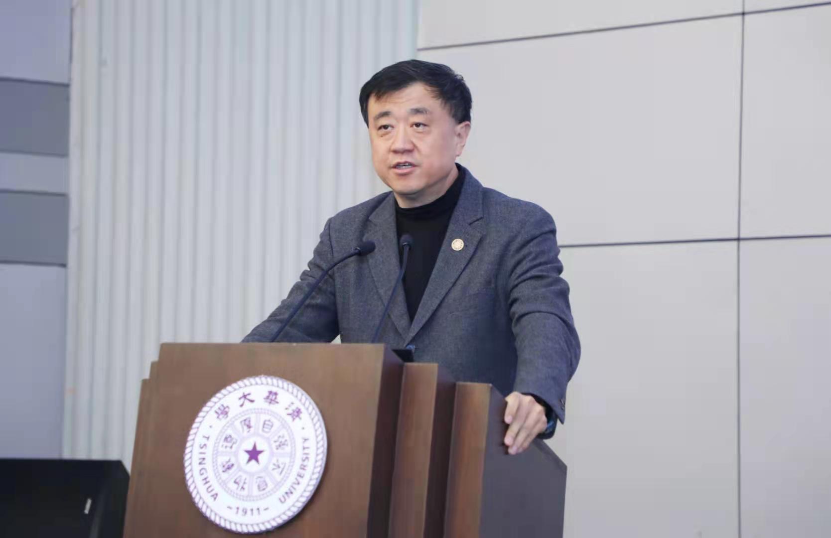 20220428-2022年新葡萄官网AMG工程博士生指导教师研修班宣讲大会举行-孙波-杨斌讲话.jpg